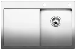 Детальное фото товара: Blanco Claron 4S-IF/A, мойка, чаша справа, нержавеющая сталь с зеркальной полировкой