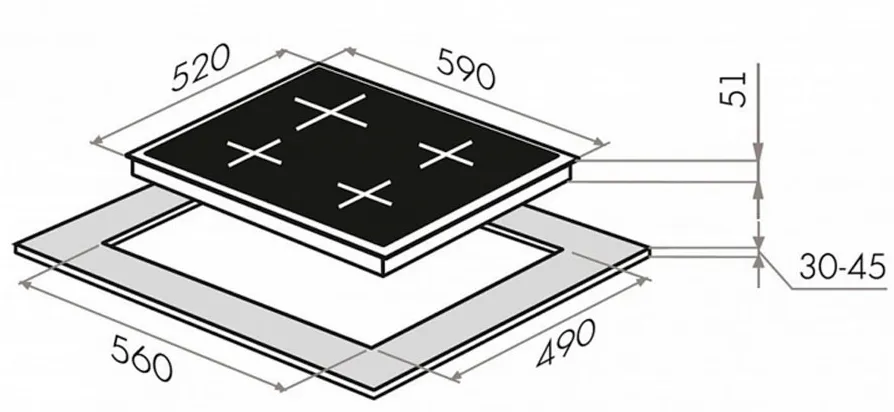 Схема встраивания