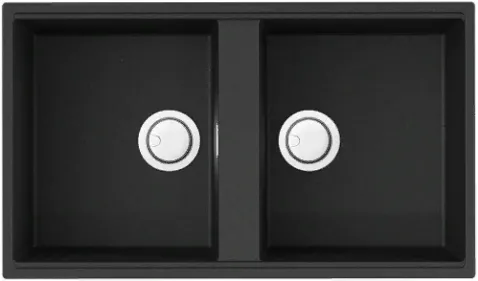 Детальное фото товара: Omoikiri Kitagawa 83-2-U-GB, мойка, керамика, графит