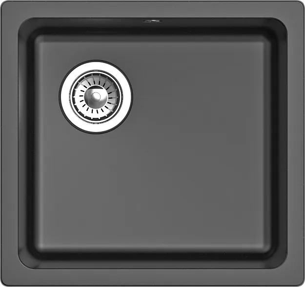 Фото товара: Rivelato BERKANA BK-45 antracite, мойка, гранит, антрацит