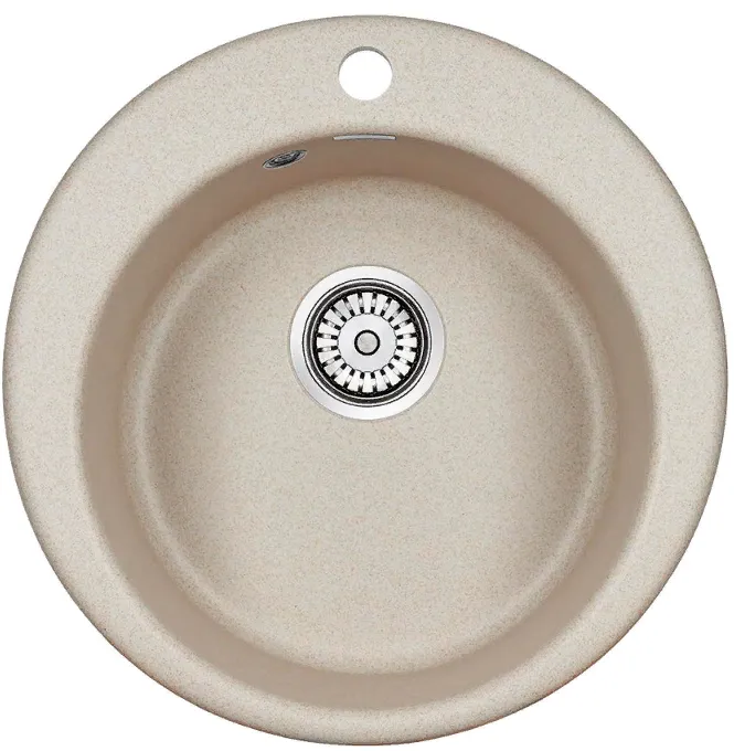 Детальное фото товара: Paulmark GELEGEN 50, мойка, гранит, бежевый
