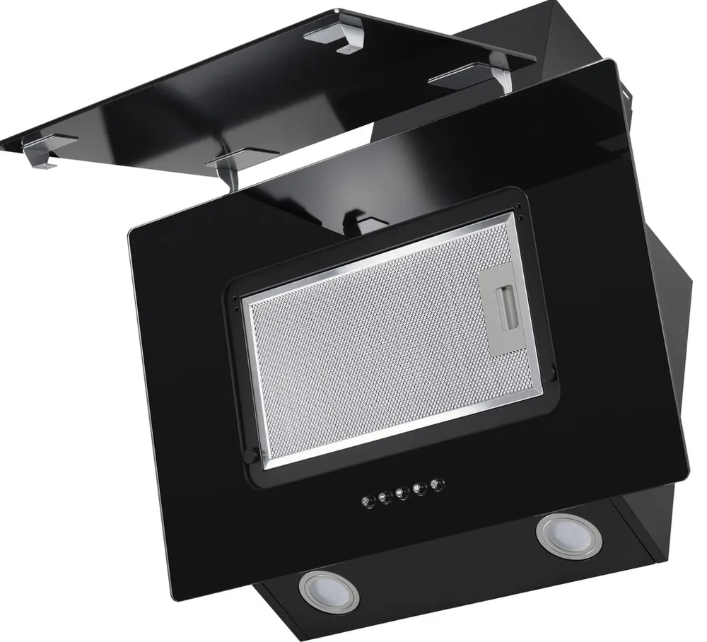 Детальное фото товара: Maunfeld WIND PUSH 60 Glass Black