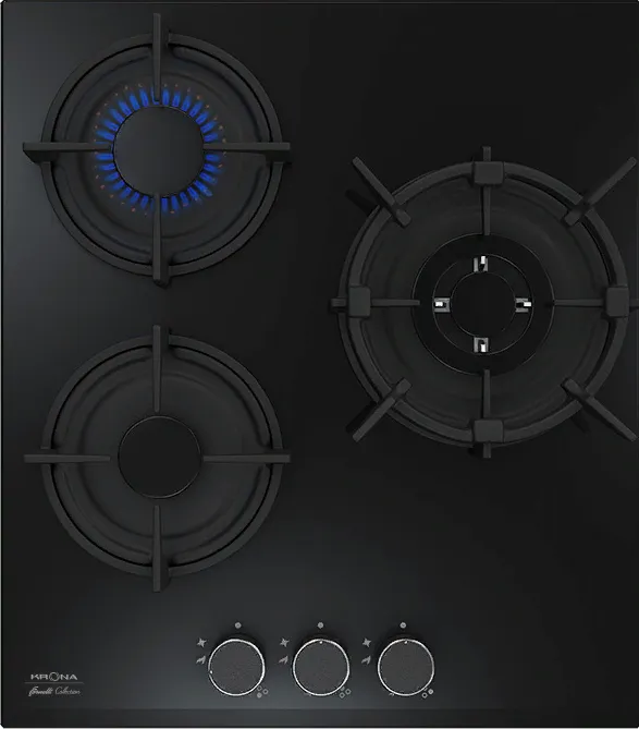 Детальное фото товара: Krona FIERO 45 BL газовая поверхность