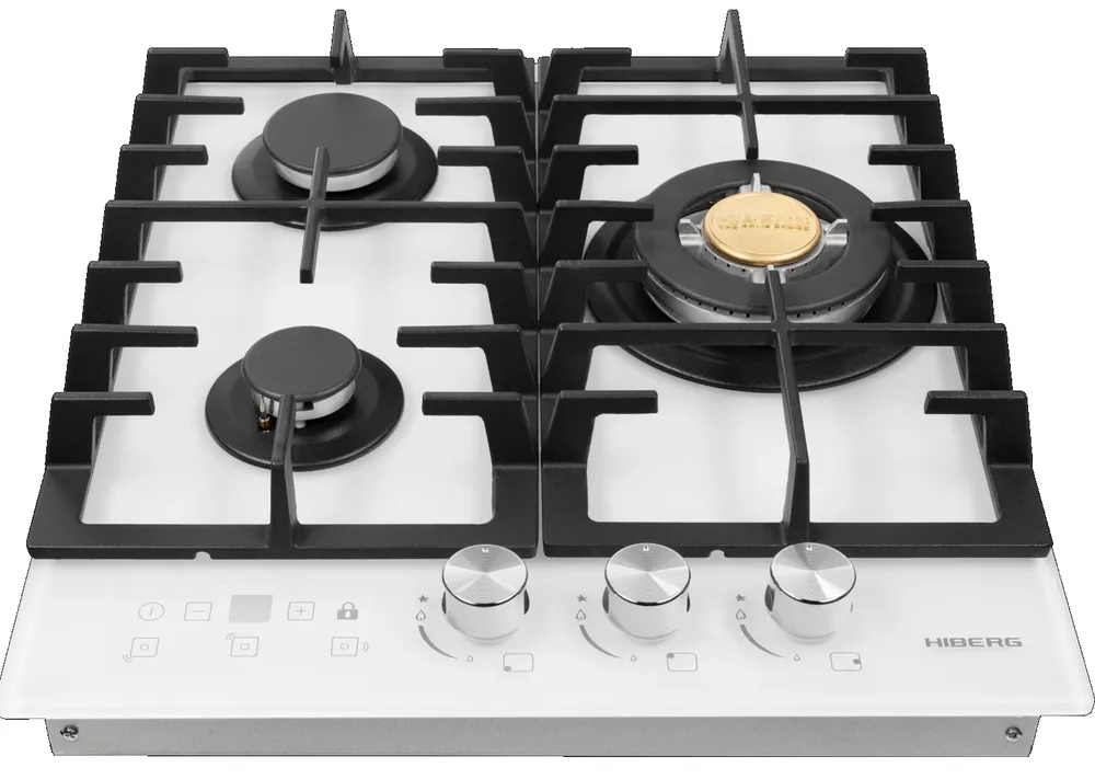 Детальное фото товара: HIBERG VM 4235 W газовая поверхность