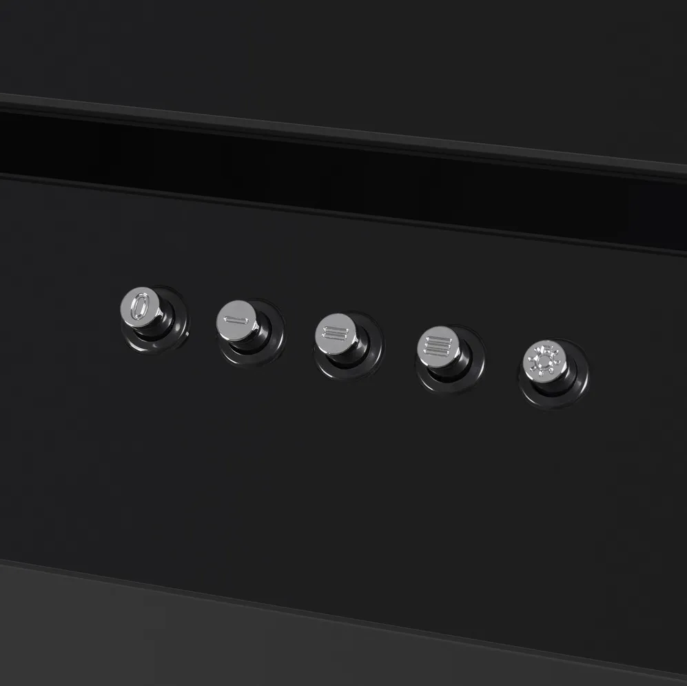 Детальное фото товара: Maunfeld WIND PUSH 60 Glass Black