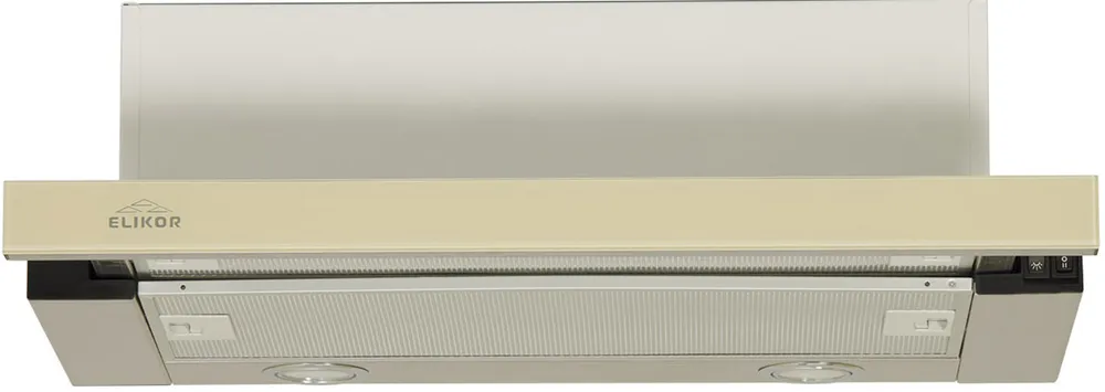 Детальное фото товара: Elikor Интегра GLASS 45Н-400-В2Д нерж/стекло бежевое