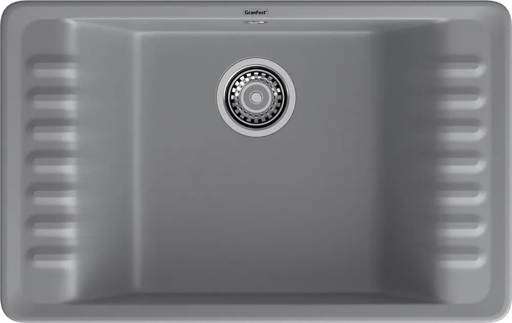 Фото товара: GranFest QUARZ GF-ZW-71, мойка, гранит, темно-серый