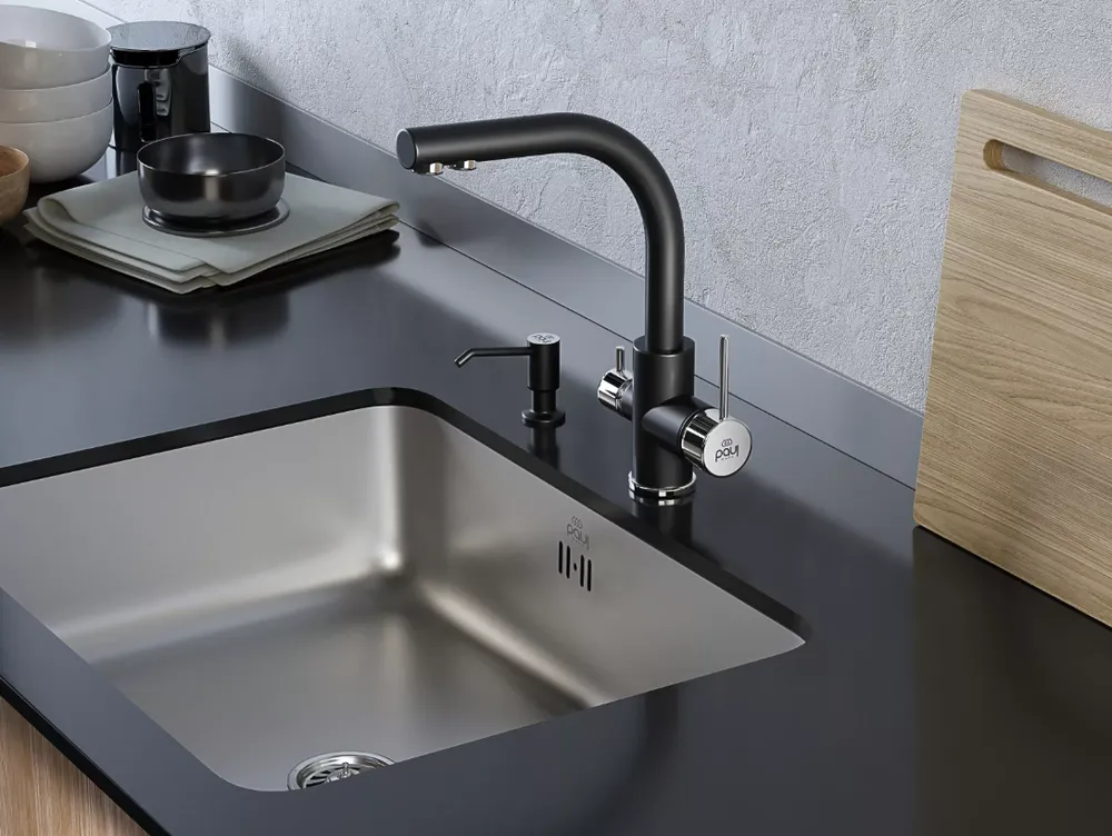 Детальное фото товара: Paulmark REIN, дозатор для моющего средства, антрацит