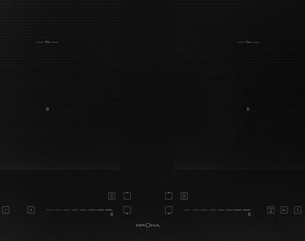 Детальное фото товара: Krona ONYX ih 60 BL индукционная поверхность