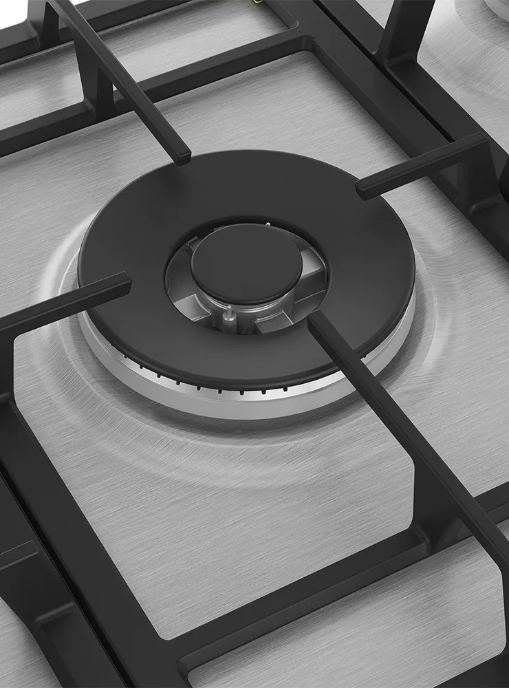 Детальное фото товара: Beko HIAW 75225 SX газовая поверхность