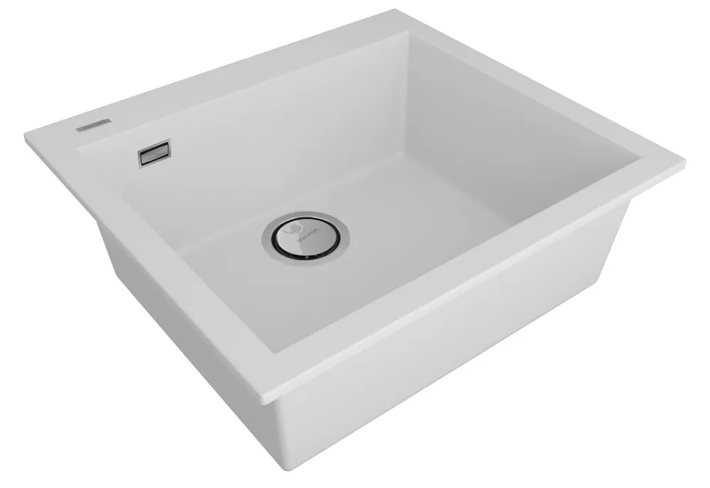 Детальное фото товара: Paulmark DECORATION 56, мойка, гранит, белый