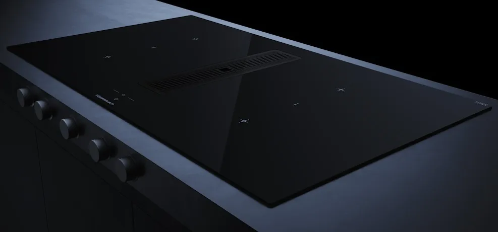 Детальное фото товара: Kuppersbusch KMI 9850.1 SR-S Black Chrome индукционная поверхность