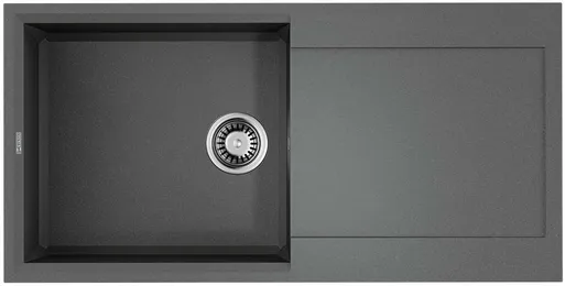 Фото товара: Omoikiri Sakaime 100-GR, мойка, гранит, leningrad grey