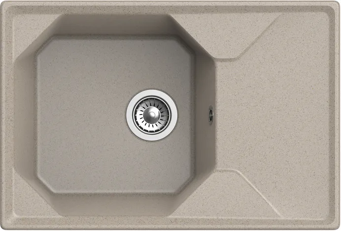 Фото товара: GranFest UNIQUE GF-U-740L, мойка, мрамор, песочный