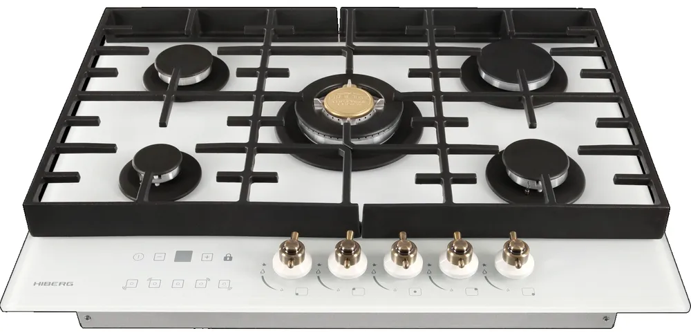 Детальное фото товара: HIBERG VM 7155 W газовая поверхность