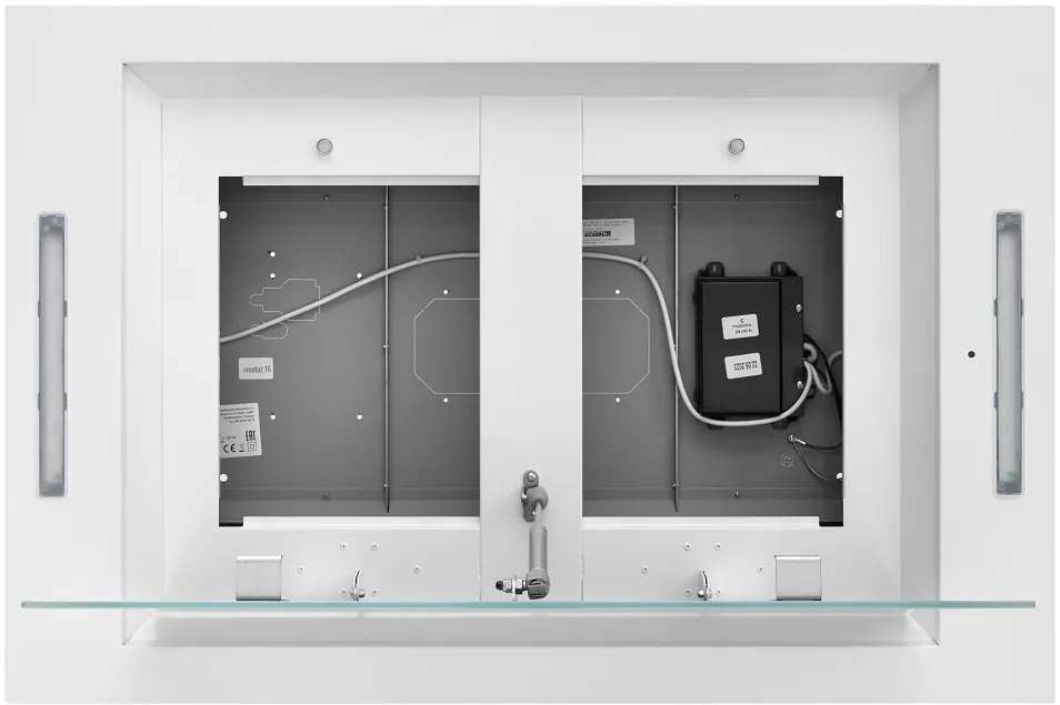 Детальное фото товара: AKPO WK-9 Manado glass 90 см. белый