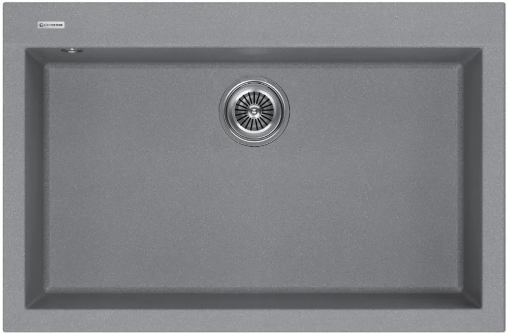 Фото товара: KUCHENSTERN OBEN 80, мойка, гранит, титан