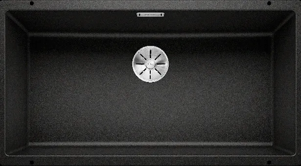 Фото товара: Blanco Subline 800-U, мойка, гранит, черный