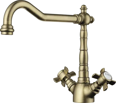 Фото товара: Omoikiri Tokigawa-AB, смеситель, античная латунь 