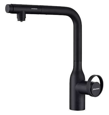 Фото товара: Paulmark URBAN, смеситель, антрацит