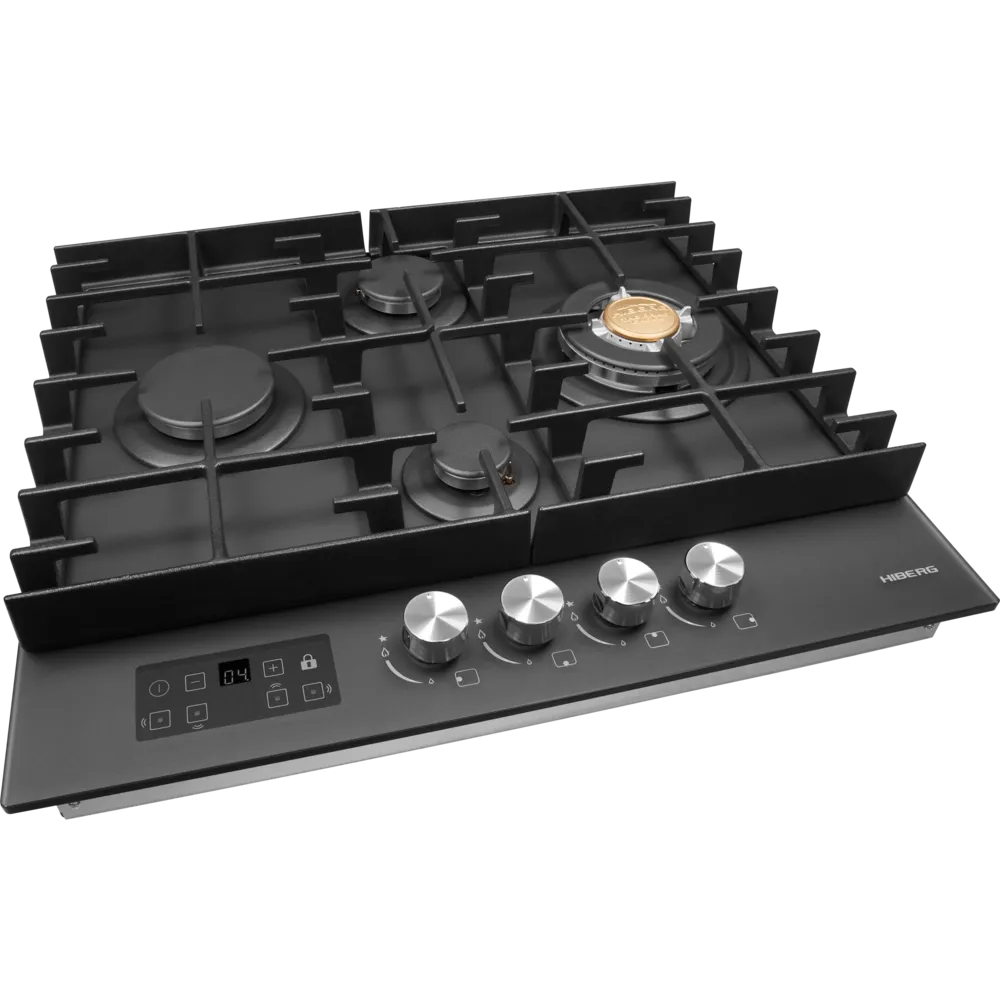 Детальное фото товара: HIBERG VM 6245 Gr газовая поверхность