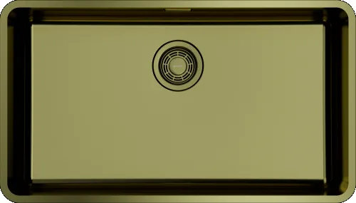 Фото товара: Omoikiri Omi 73-U/I-LG Ultra, мойка, нержавеющая сталь, светлое золото