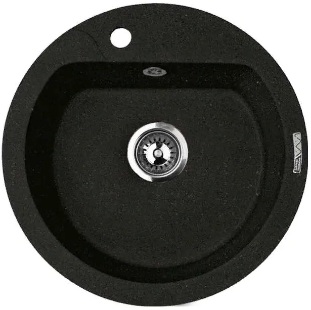 Фото товара: LAVA R.3 LAVA, мойка, гранит, черный металлик
