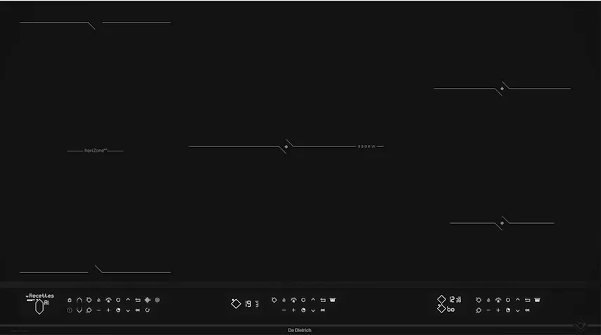 Фото товара: De Dietrich DPI4932BP индукционная поверхность