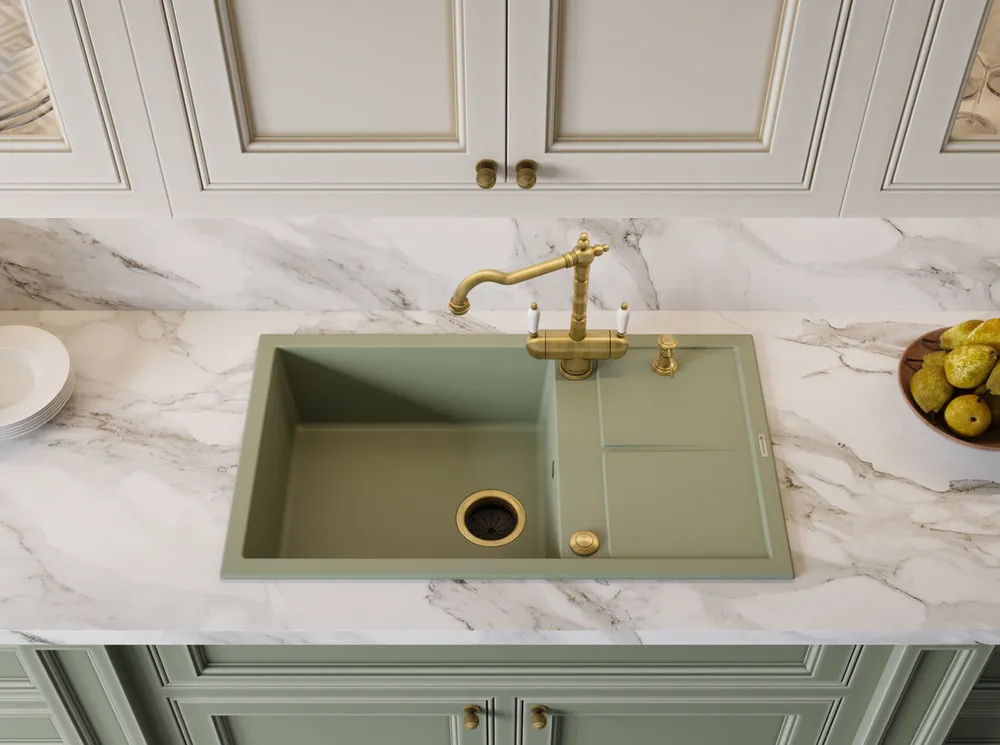 Детальное фото товара: Omoikiri Sumi 86A-GB, мойка, керамика, графит