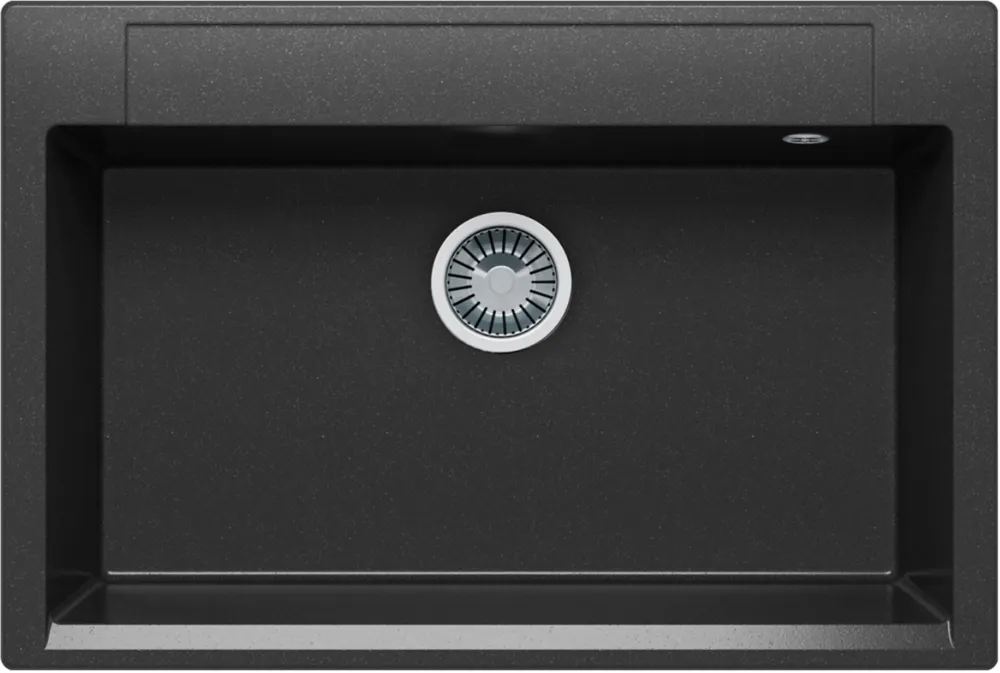 Фото товара: Polygran ARGO-760, мойка, мрамор, черный 16
