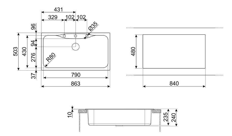 Схема встраивания