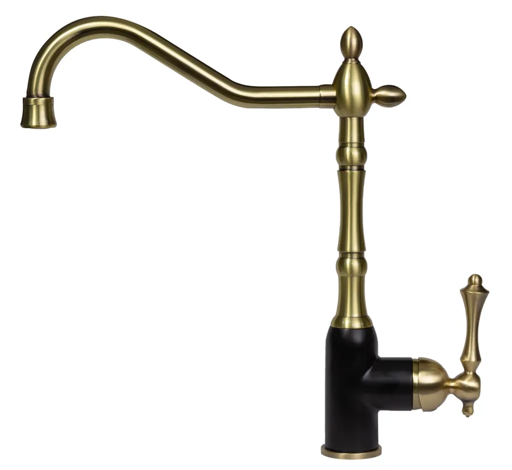 Детальное фото товара: Zigmund & Shtain ZS 1900, смеситель, темная скала