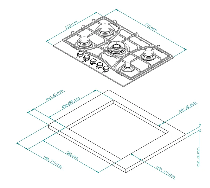 Схема встраивания