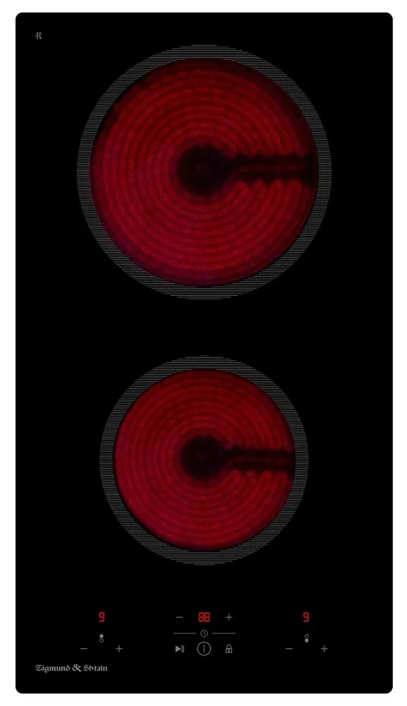 Фото товара: Zigmund & Shtain CN 41.3 B стеклокерамическая поверхность