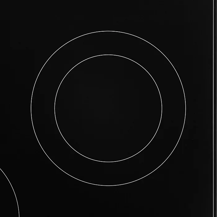 Детальное фото товара: Krona LAUREL 45 BL стеклокерамическая поверхность