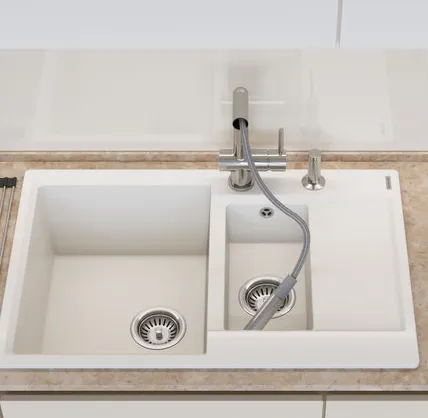 Детальное фото товара: Omoikiri Koriyama-SB-BN, смеситель, нержавеющая сталь