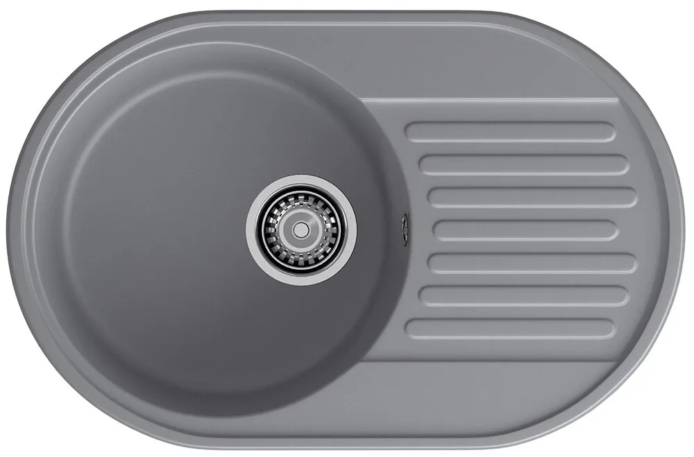 Фото товара: LEX Como 740 Deep Grey, мойка, гранит