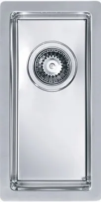 Фото товара: ALVEUS QUADRIX 10 BRS-90, мойка, нержавеющая сталь брашированная (в комплекте с сифоном 1130550)