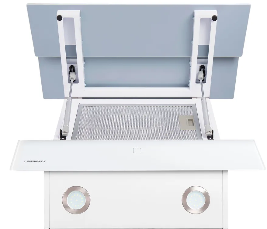 Детальное фото товара: Maunfeld MANCHESTER LIGHT 60 БЕЛОЕ стекло