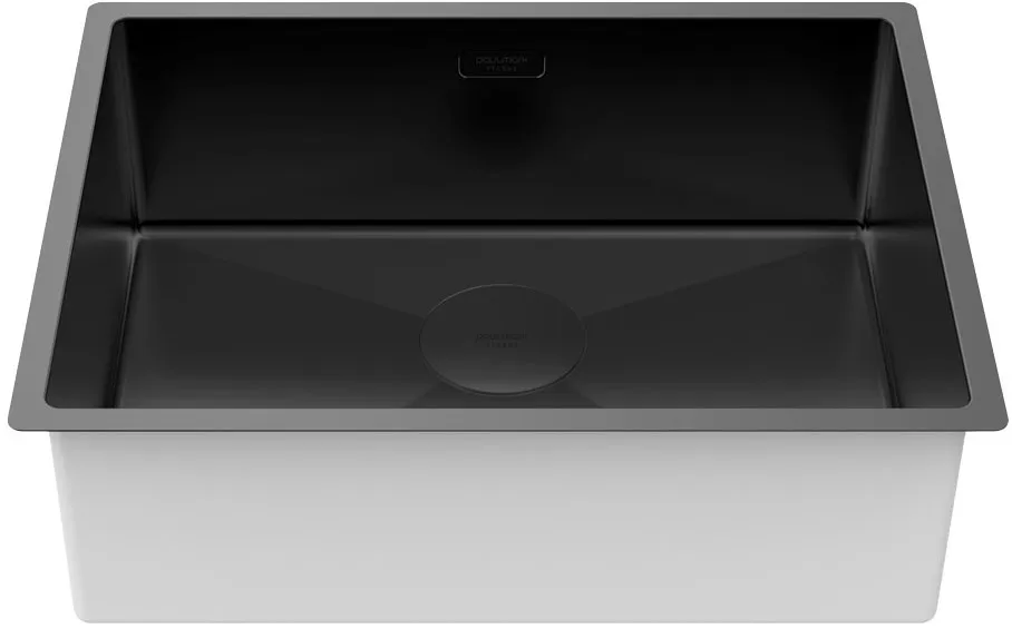 Детальное фото товара: Paulmark NEXT 58 UNI, мойка, нержавеющая сталь, матовый черный