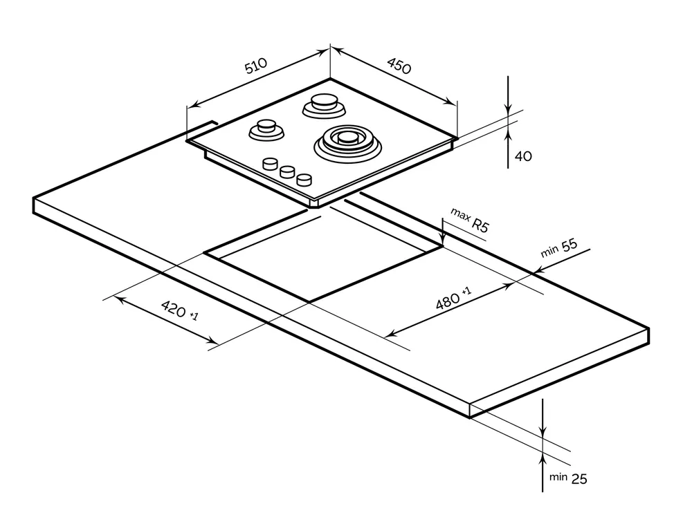 Схема встраивания