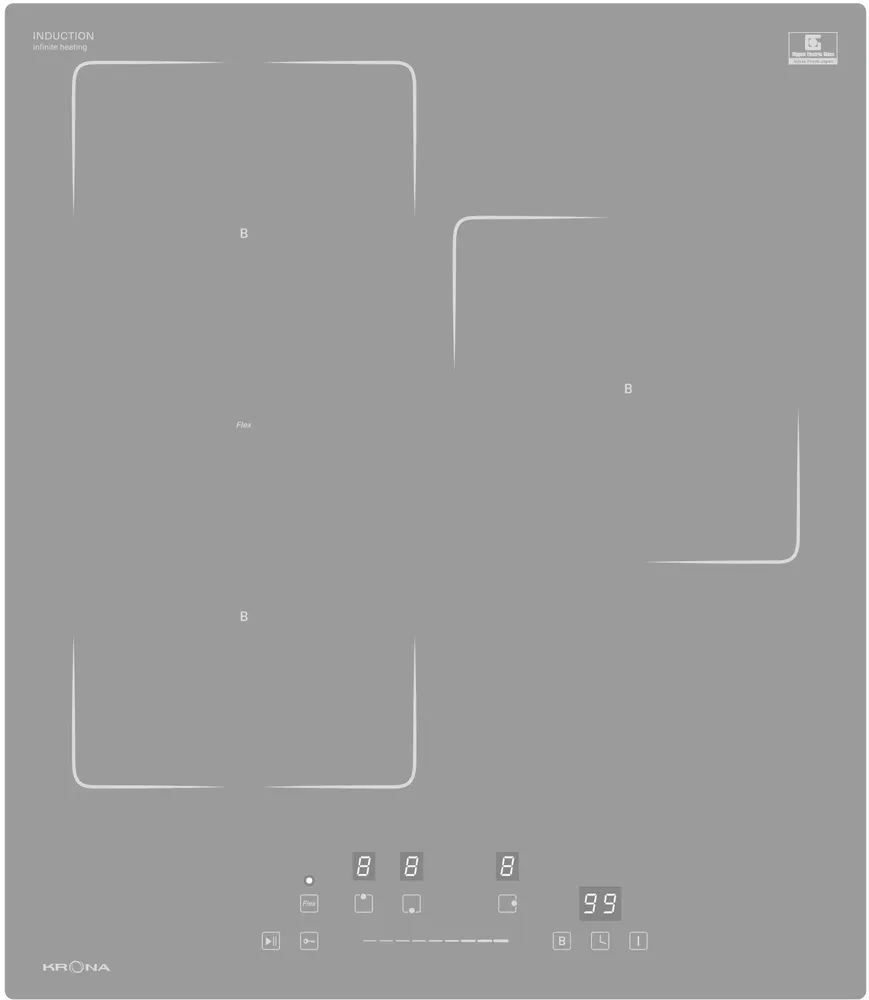 Фото товара: Krona MYSTERIUM max ih 45 GR индукционная поверхность