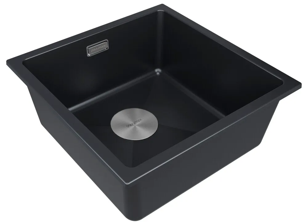 Детальное фото товара: Paulmark LUMI 45UNI, мойка, гранит, антрацит