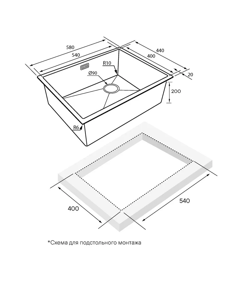 Схема встраивания