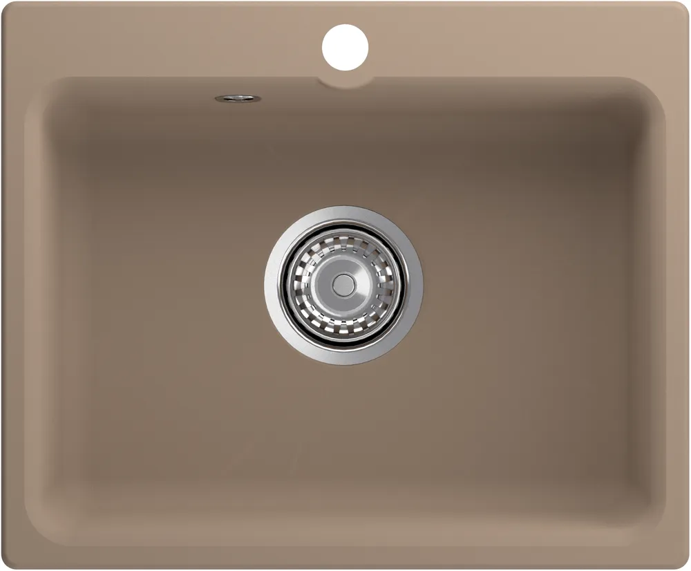 Фото товара: ЭкоМ М-520, мойка, мрамор, песочный