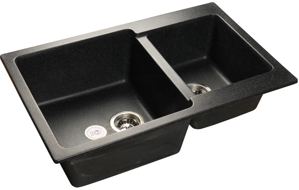 Детальное фото товара: GranFest PRACTIK GF-P-780 K, мойка, мрамор, черный