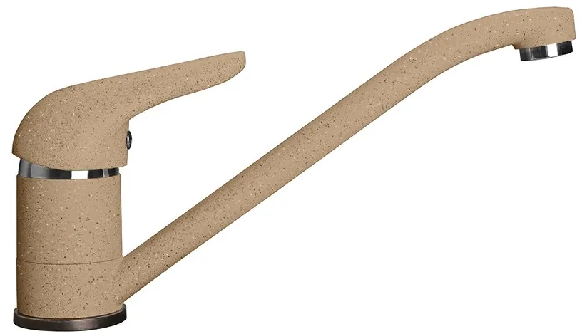 Фото товара: GranFest 2124, смеситель, мрамор, песочный