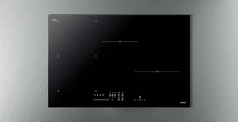 Фото товара: Falmec PIANO INDUZIONE BLACK MATT 78x51 индукционная поверхность