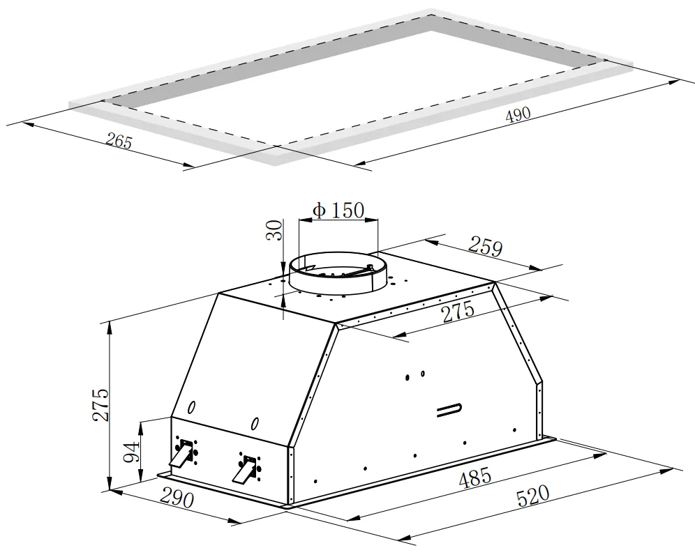 Схема встраивания