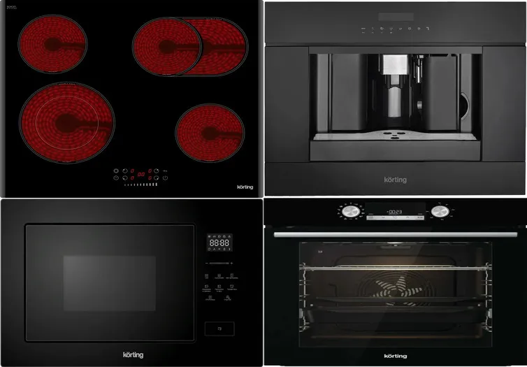 Фото товара: KORTING HK 62550 B + OKB 8921 ESN + KMI 827 GN + KCM 9200 BG